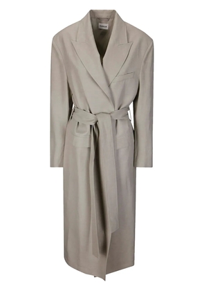 P.A.R.O.S.H. belted blazer coat - Neutrals