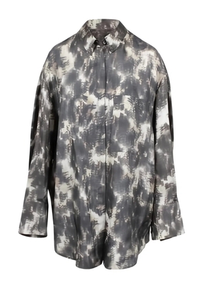 Christian Wijnants Taheras printed shirt - Grey
