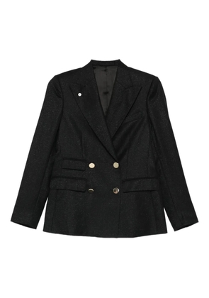 LUIGI BIANCHI MANTOVA double-breasted blazer - Black