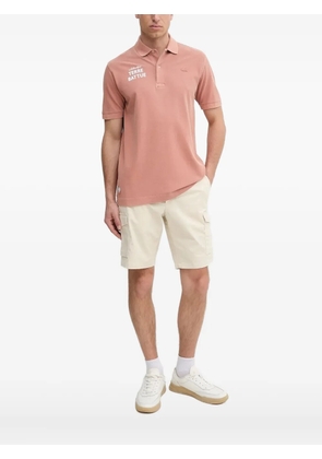 Lacoste embroidered polo shirt - Orange