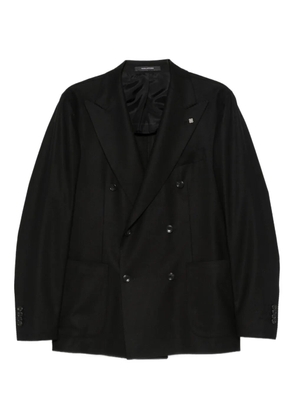 Tagliatore double-breasted blazer - Black