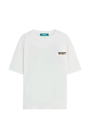 BARROW printed T-shirt - White