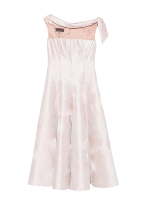 Talbot Runhof off-shoulder dress - Neutrals