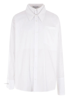 JORDANLUCA Clover layered shirt - White