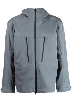 GR10K wool zip-up jacket - Grey