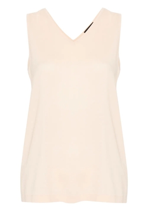 Fabiana Filippi georgette-crepe top - Neutrals