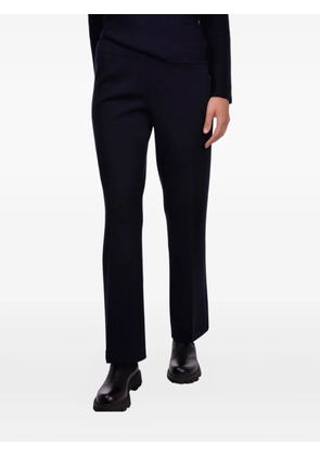 Gran Sasso flat-waistband straight trousers - Blue