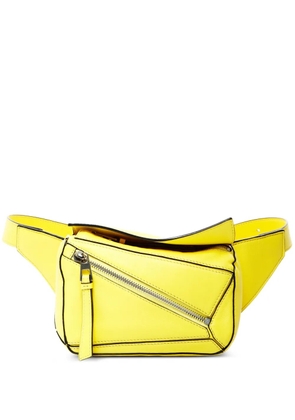 Loewe Pre-Owned mini Pazzle zipped belt bag - Yellow