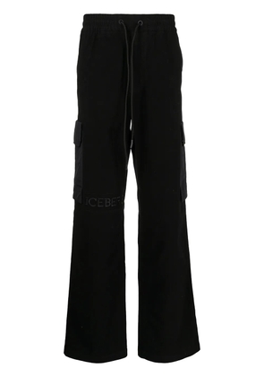 Iceberg side cargo-pocket trousers - Black