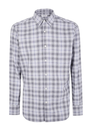 Tintoria Mattei checked shirt - Grey