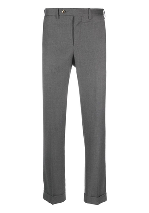 PT Torino mid-rise tailored trousers - Grey
