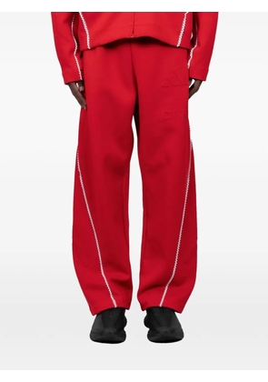 adidas x Arte Antwerp embossed-trim track pants - Red