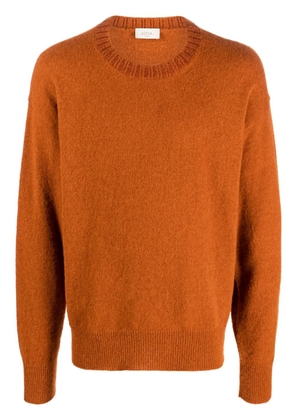 Altea crew-neck alpaca wool-blend jumper - Orange