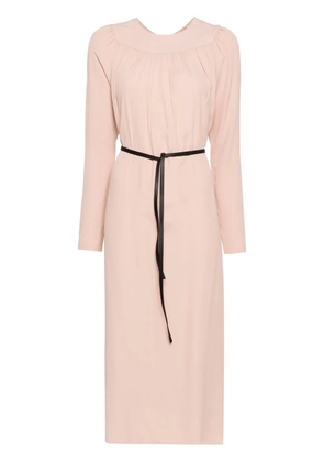 Nº21 crepe midi dress - Pink