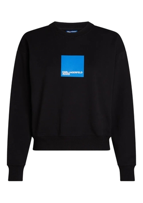 Karl Lagerfeld Jeans box logo sweatshirt - Black