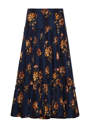 Cara Cara Tisbury A-line skirt - Blue