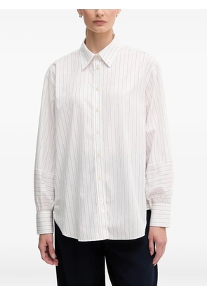 Gant striped buttoned shirt - White