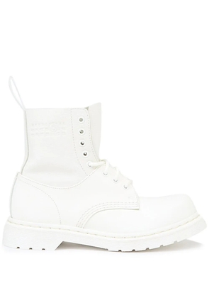 MM6 Maison Margiela x Dr Martens 1460 boots - White