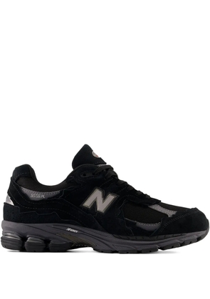 New Balance suede panelled sneakers - Black