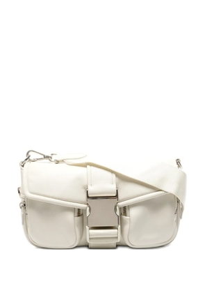 Prada Pre-Owned 2015-2025 buckle shoulder bag - White