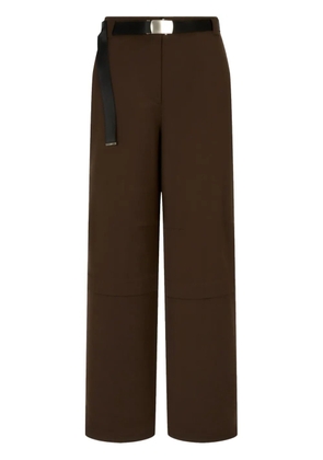TOMBOY wool belted trousers - Brown