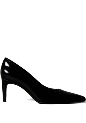Calvin Klein 70mm patent-leather pumps - Black