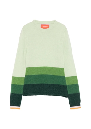La DoubleJ tones striped sweater - Green