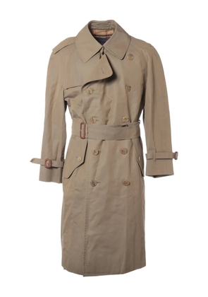 Burberry Pre-Owned 1990-2000s belted trench coat - Neutrals