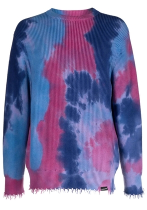 Mauna Kea distressed-detail jumper - Blue