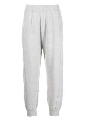 Helmut Lang corduroy-detail track pants - Grey