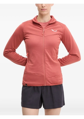 Salewa zip textured jacket