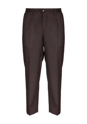 Briglia 1949 pressed-crease trousers - Brown