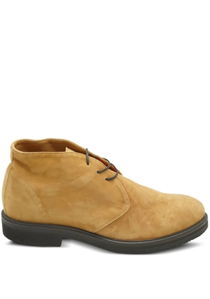 Andrea Ventura Chucca T suede lace-up desert boots - Brown