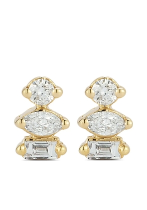 Dana Rebecca Designs 14kt yellow gold Alexa Jordyn diamond stud earrings