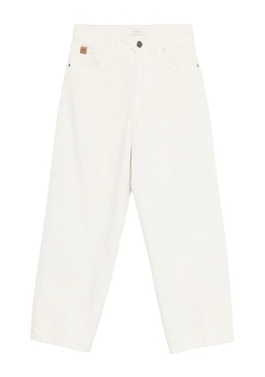 Jacob Cohën straight cropped trousers - White