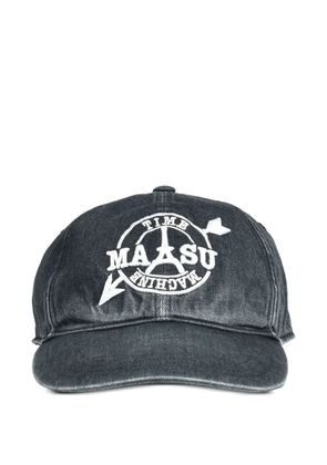 MASU embroidered-logo baseball cap - Grey
