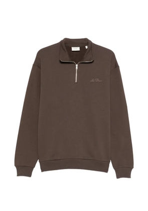 Les Deux half-zip sweatshirt - Brown