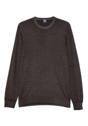 Fedeli merino-wool top - Brown