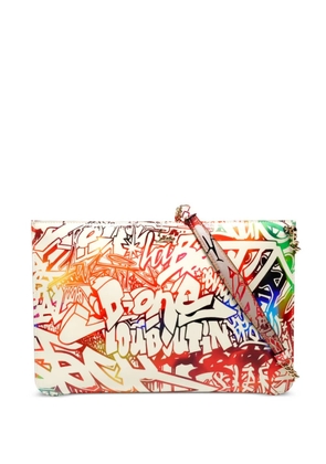 Christian Louboutin Pre-Owned 2000-2020 chain-strap cross body bag - White