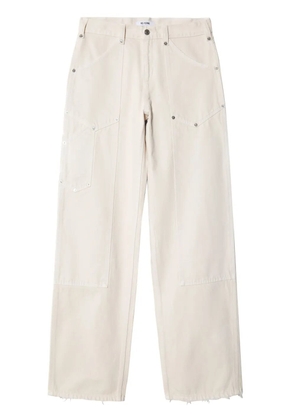 RE/DONE mid-rise straight-leg jeans - White