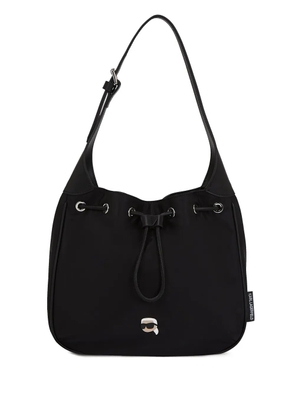 Karl Lagerfeld Ikon drawstring shoulder bag - Black