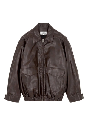 MM6 Maison Margiela pocket-detail bomber jacket - Red