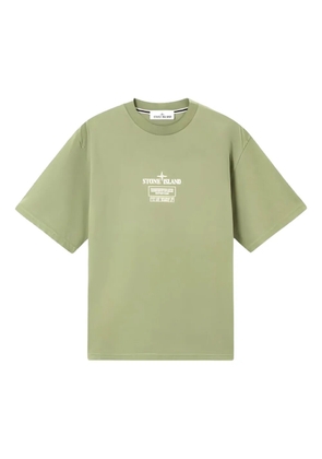 Stone Island compass-logo T-shirt - Green