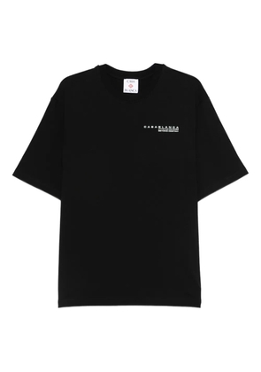 Casablanca Glitch Orchid oversized T-shirt - Black