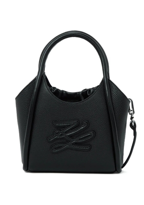 Karl Lagerfeld mini K/Autograph tote bag - Black