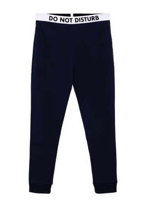 Moschino cotton pants - Blue