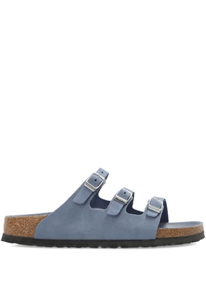 Birkenstock triple-strap slide - Blue