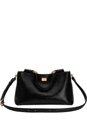 Dolce & Gabbana Vittoria leather tote bag - Black