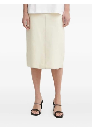 Day Birger Et Mikkelsen topstitch-pocket midi skirt - Neutrals