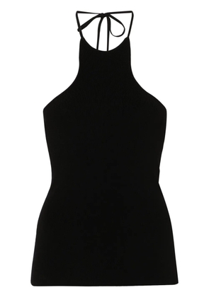 ISABEL MARANT Oracy ribbed-knit tank top - Black